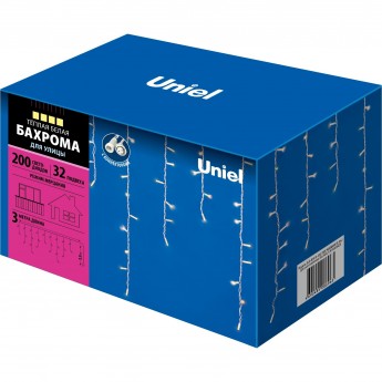 Гирлянда UNIEL ULD-B3010-200/TWK WARMWHITE IP67