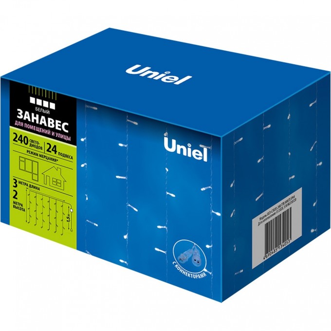 Гирлянда UNIEL ULD-C3020-240/TTK WHITE IP44 UL-00007217 Гирлянда UNIEL ULD-C3020-240/TTK WHITE IP44 UL-00007217