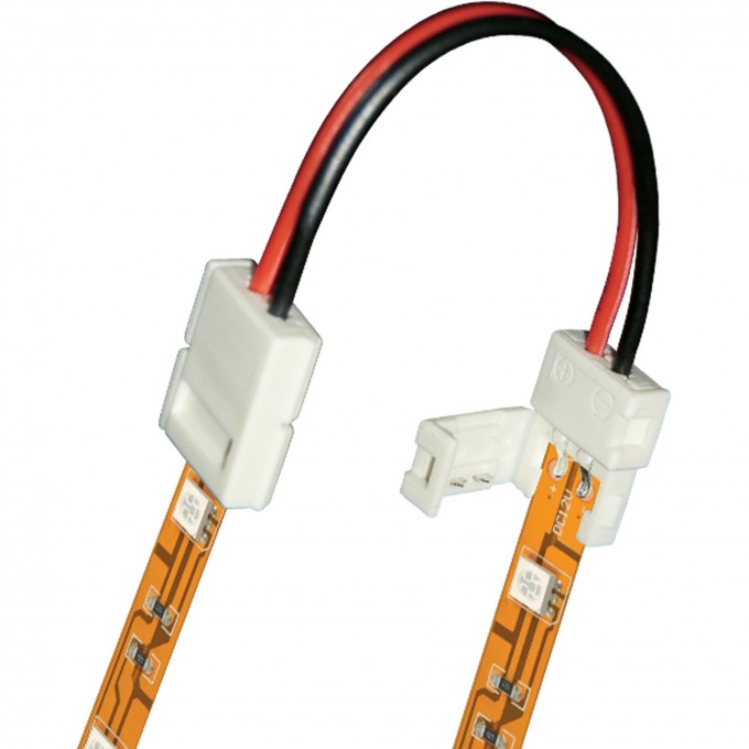 Коннектор для соединения светодиодных лент UNIEL UCX-SS2/B20-NNN WHITE 020 POLYBAG 06612 Коннектор для соединения светодиодных лент UNIEL UCX-SS2/B20-NNN WHITE 020 POLYBAG 06612
