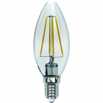 Лампа светодиодная UNIEL LED-C35-13W/4000K/E14/CL PLS02WH картон