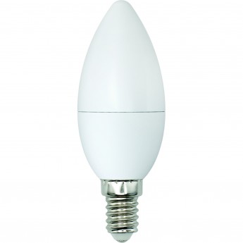Лампа светодиодная UNIEL LED-C37-6W/WW+NW/E14/FR PLB01WH картон