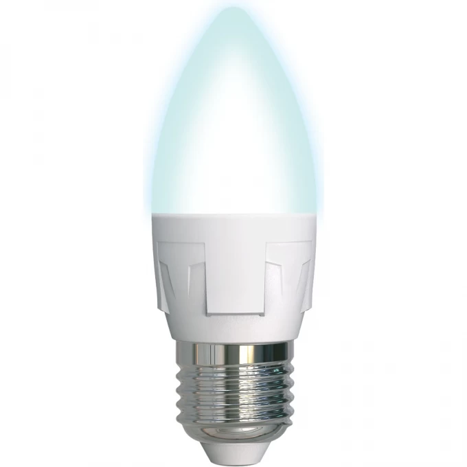 Лампа светодиодная UNIEL LED-C37 7W/NW/E27/FR PLP01WH картон UL-00002412 Лампа светодиодная UNIEL LED-C37 7W/NW/E27/FR PLP01WH картон UL-00002412