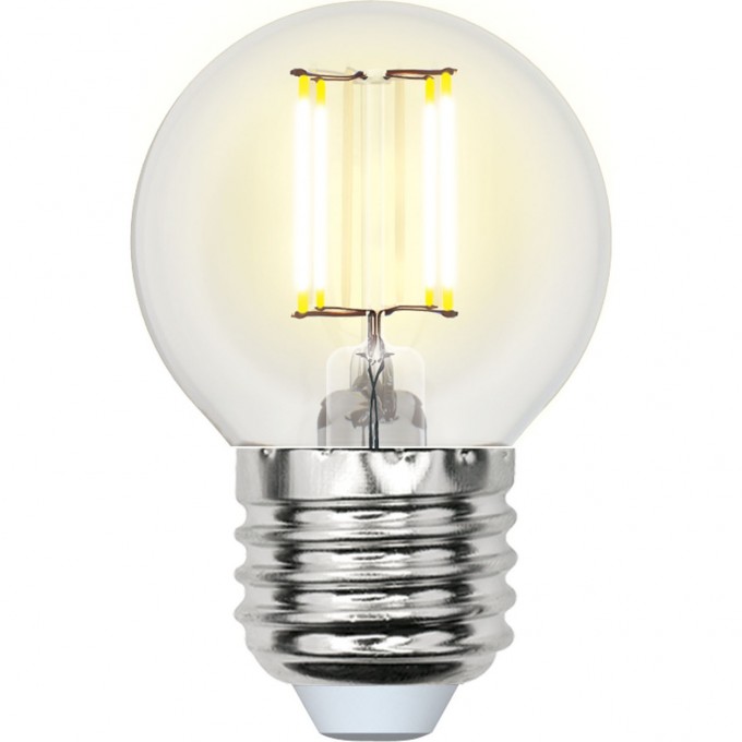 Лампа светодиодная UNIEL LED-G45-6W/NW/E27/CL PLS02WH картон UL-00001370 Лампа светодиодная UNIEL LED-G45-6W/NW/E27/CL PLS02WH картон UL-00001370