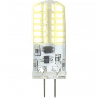 Лампа светодиодная UNIEL LED-JC-12/3W/3000K/G4/CL SIZ05TR с силиконовым покрытием