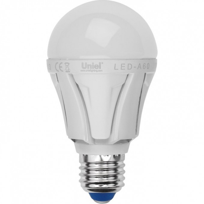 Лампа светодиодная UNIEL PALAZZO LED-A60-9W/NW/E27/FR ALP01WH пластик 07888 Лампа светодиодная UNIEL PALAZZO LED-A60-9W/NW/E27/FR ALP01WH пластик 07888