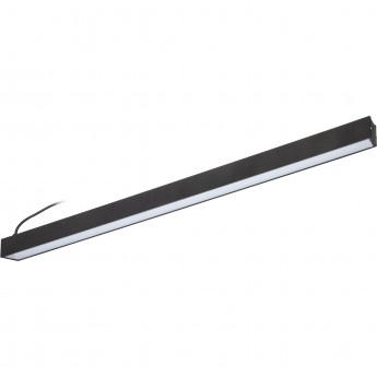 Светильник линейный светодиодный UNIEL ULO-K10D 22W/4000K/L50 IP65 BLACK подвесной