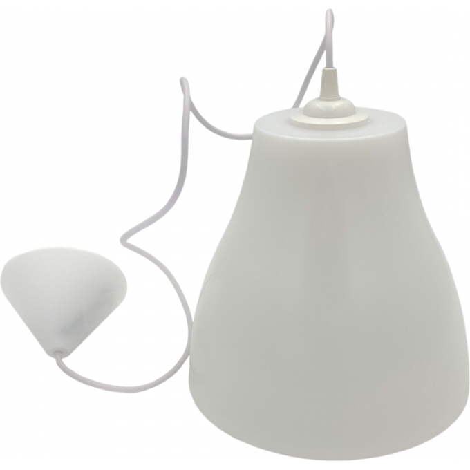 Светильник подвесной UNIEL UHL-K30A 60W/E27 WHITE под лампу UL-00011660 Светильник подвесной UNIEL UHL-K30A 60W/E27 WHITE под лампу UL-00011660