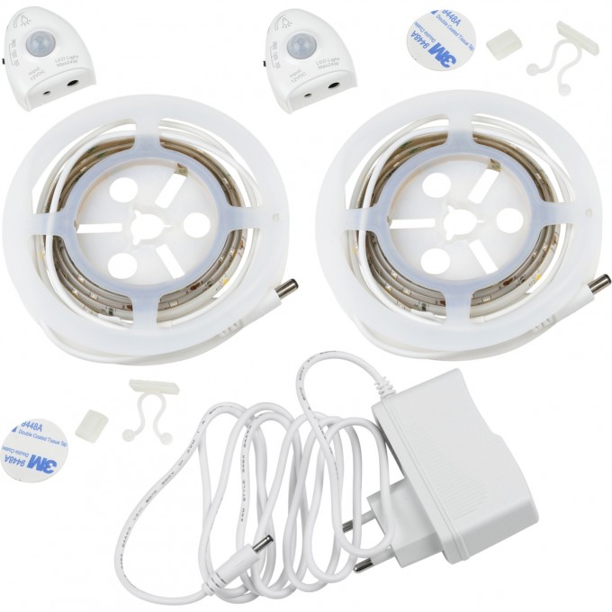 Светодиодная лента UNIEL ULS-R02-6W/4000K/1,2Mx2/DIM SENSOR Smart Light блистер UL-00004448 Светодиодная лента UNIEL ULS-R02-6W/4000K/1,2Mx2/DIM SENSOR Smart Light блистер UL-00004448
