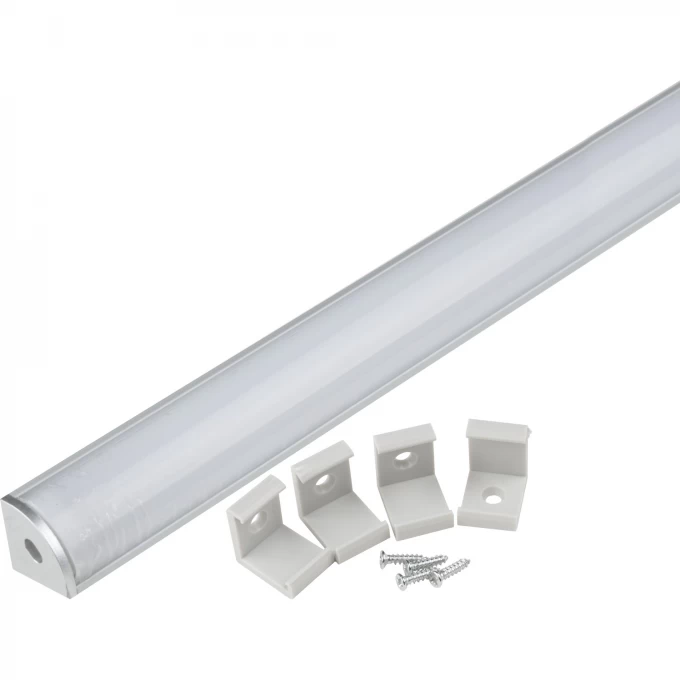 Угловой алюминиевый профиль UFE-K06 SILVER/FROZEN 200 POLYBAG UL-00005028 Угловой алюминиевый профиль UFE-K06 SILVER/FROZEN 200 POLYBAG UL-00005028